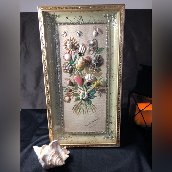 Elegant Gold Framed Art Piece